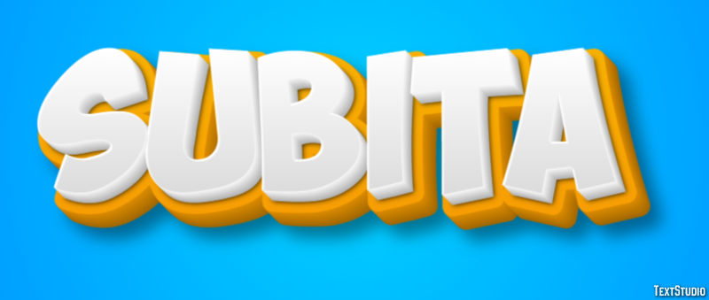 Súbita Text Effect