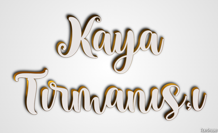 Kaya Tırmanışı Efecto de Texto