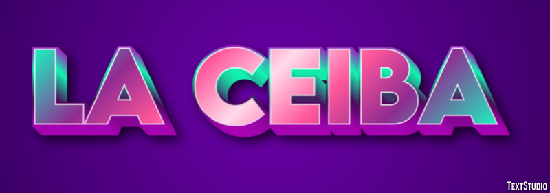 La Ceiba Efekt tekstowy