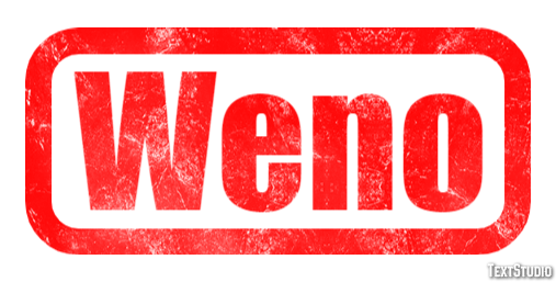Weno Effet de Texte