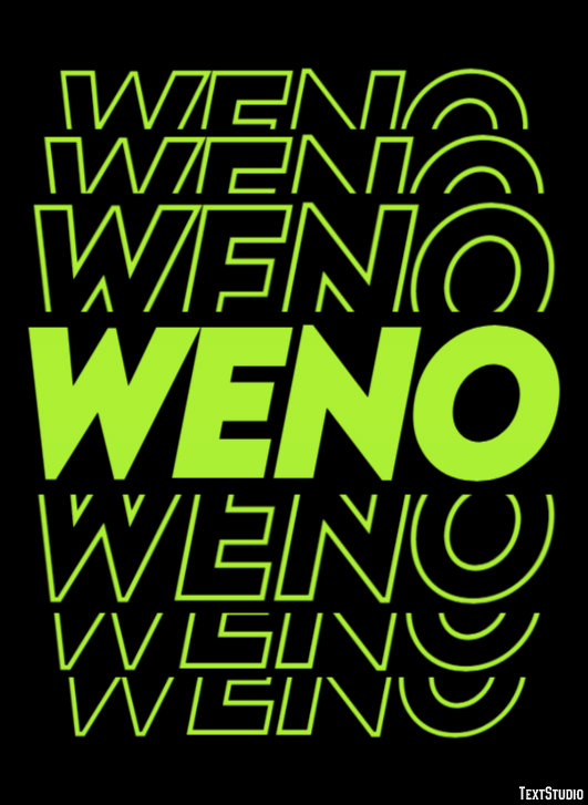 Weno Efekt tekstowy