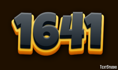 1641 Text Effect