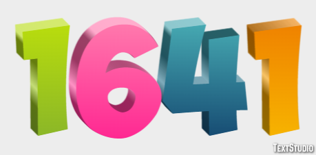 1641 Text Effect