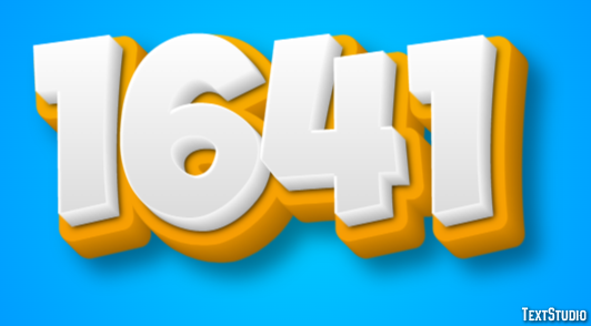 1641 Text Effect