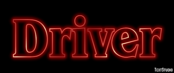 Driver Text Effect