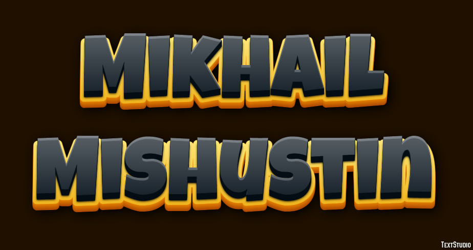Mikhail Mishustin Efecto de Texto