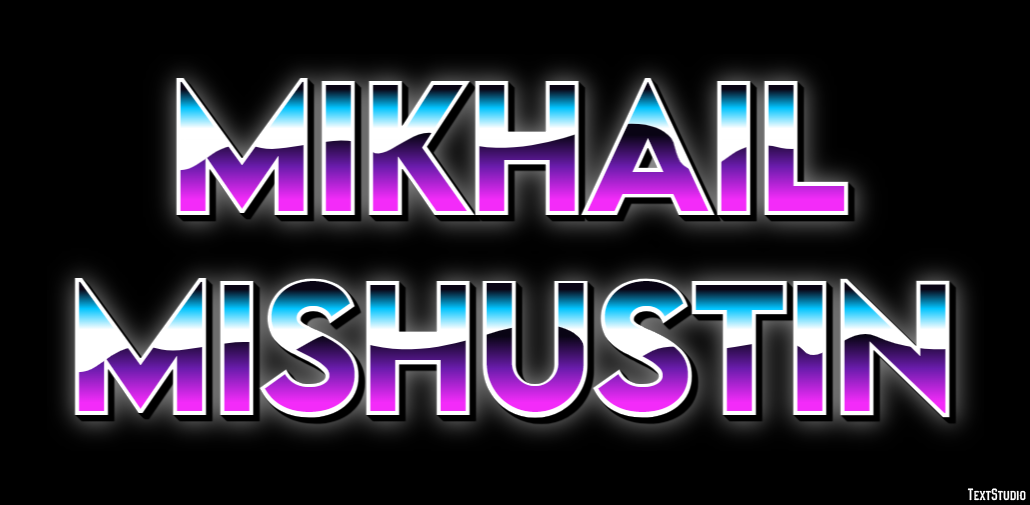 Mikhail Mishustin Texteffekt