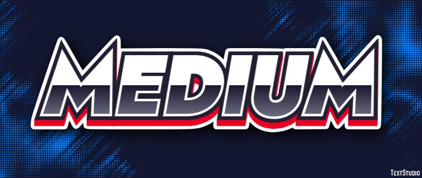 Medium Texteffekt
