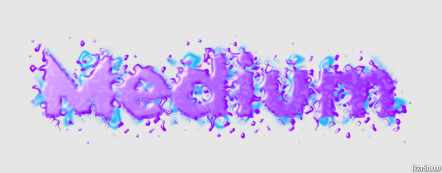 Medium Texteffekt