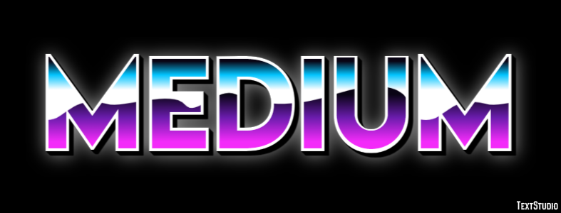 Medium Texteffekt