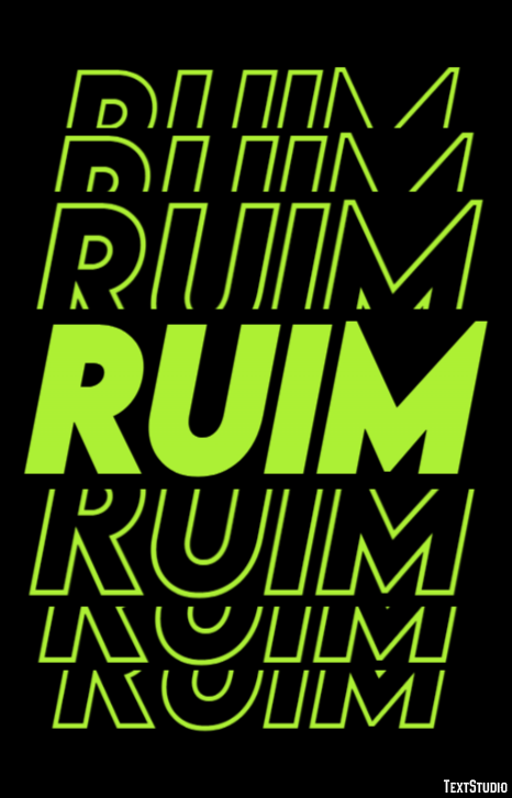 Ruim Efecto de Texto
