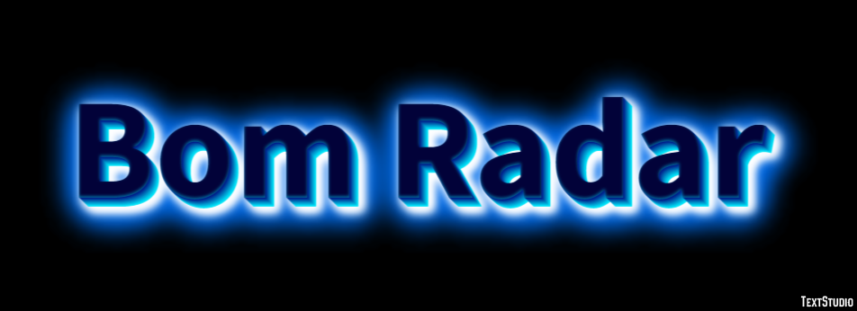 Bom Radar Effet de Texte