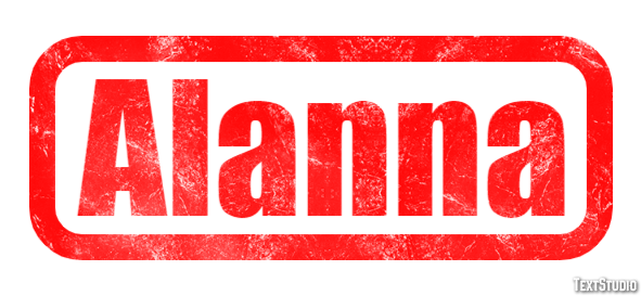 Alanna Text effect
