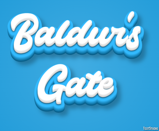 Baldur's Gate Metin efekti