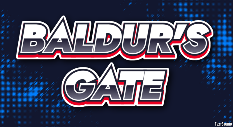Baldur's Gate Metin efekti