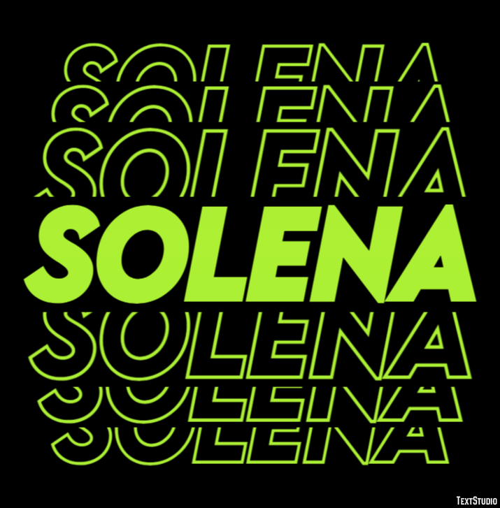 Solena Effetto testo