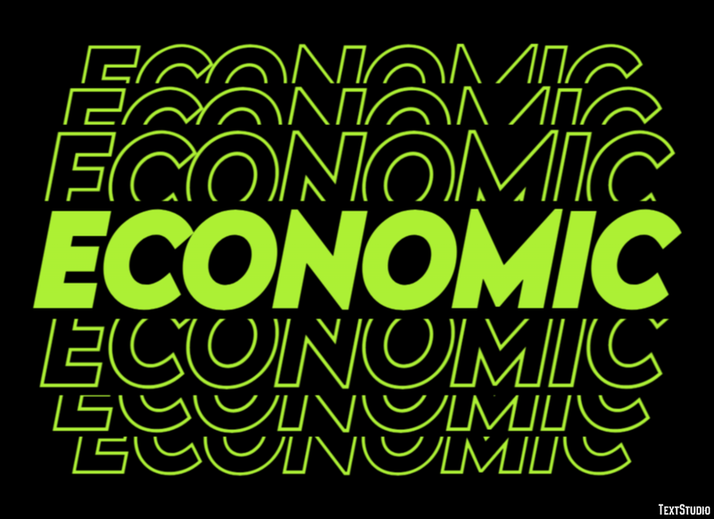 Economic Text Effect