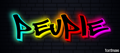 Peuple Effet de Texte