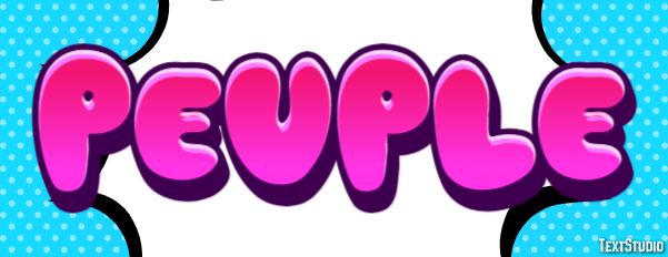 Peuple Effet de Texte