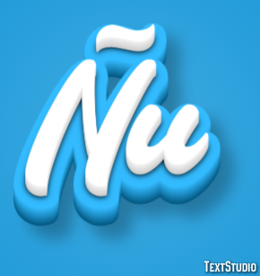 Ñu Efecto de texto