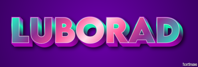 Luborad Efekt tekstowy