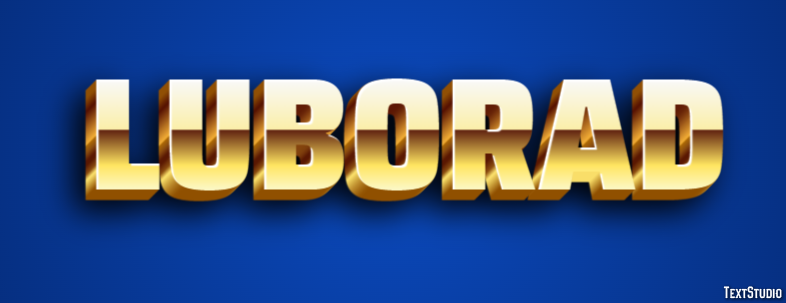 Luborad Efekt tekstowy
