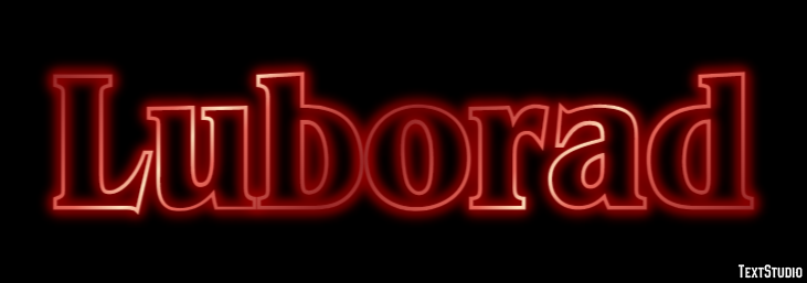 Luborad Efekt tekstowy
