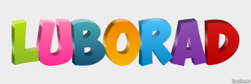 Luborad Efekt tekstowy