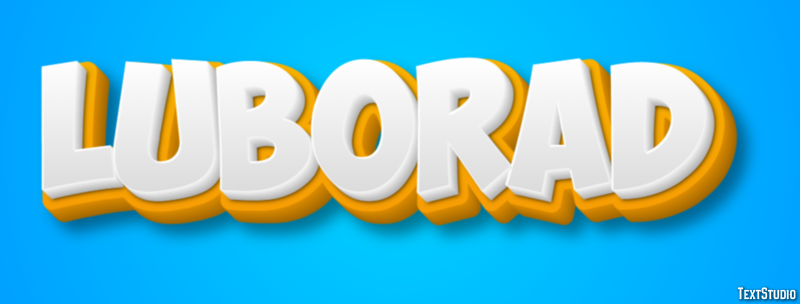 Luborad Efekt tekstowy