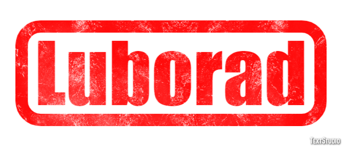 Luborad Efekt tekstowy