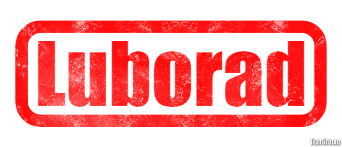 Luborad Efeito de texto