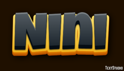 Nini Effetto testo