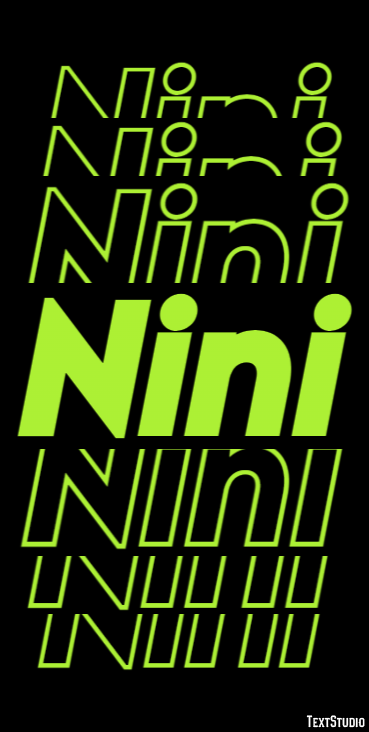 Nini Text Effect