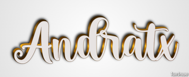 Andratx Effetto testo