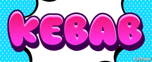 Kebab Tekst Effect
