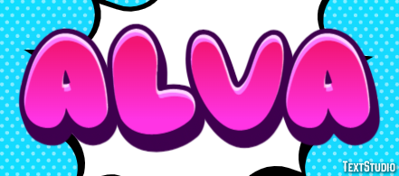 Alva Texteffekt