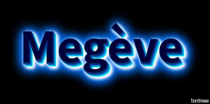 Megève Efekt tekstowy