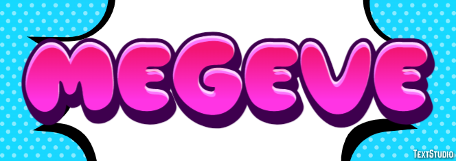 Megève Efekt tekstowy