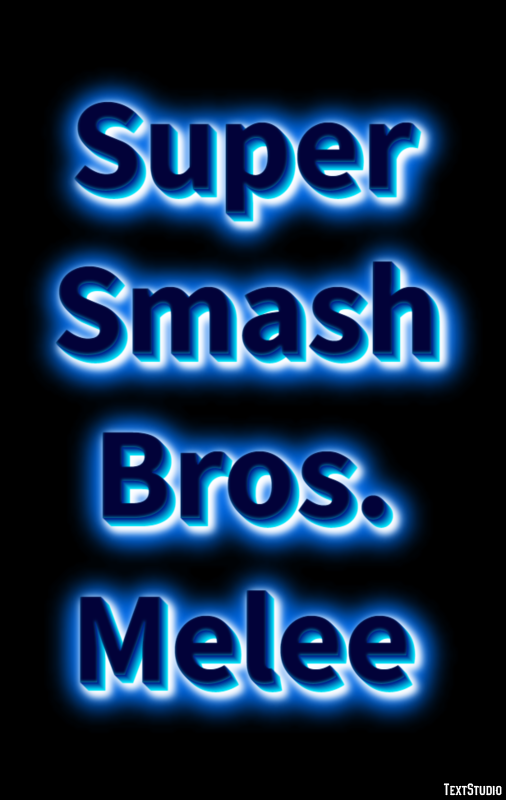 Super Smash Bros. Melee Effet de Texte