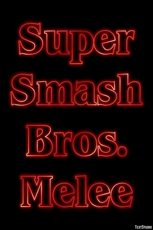 Super Smash Bros. Melee Effet de Texte