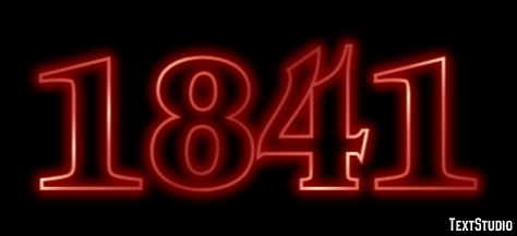 1841 Efecto de Texto