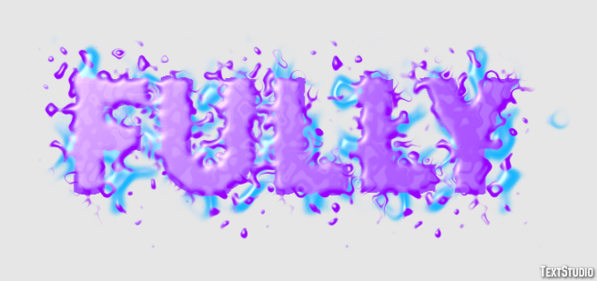 Fully Text effect