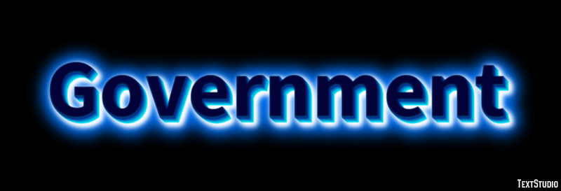 Government Texteffekt