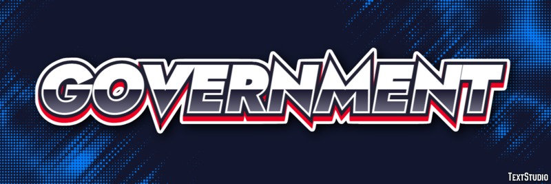 Government Text Effect