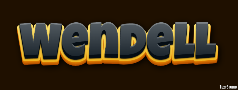 Wendell Text Effect