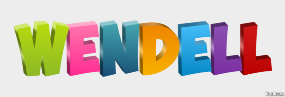 Wendell Text Effect