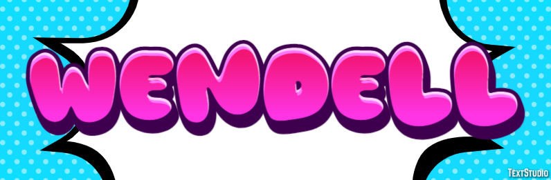 Wendell Text effect