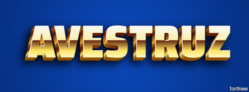 Avestruz Tekst Effect