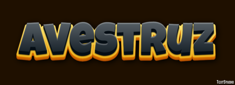 Avestruz Tekst Effect