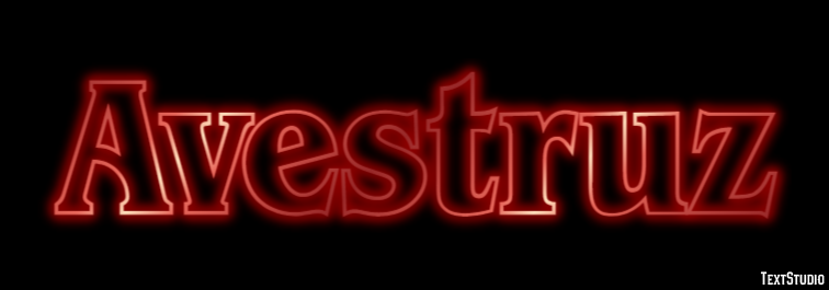 Avestruz Efecto de texto